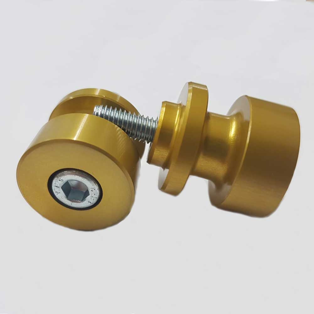 OGGY KNOBBS REAR PICK UP SPOOLS - M8 x 1.25 GOLD - SPU08GLD