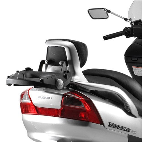 GIVI SPECIFIC MONOKEY REAR RACK - SUZUKI AN250-400 BURGMAN 03-06 (PLATE INCLUDED)