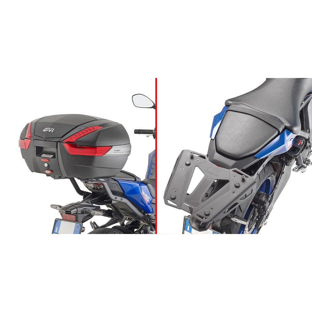 GIVI SPECIFIC REAR RACK - YAMAHA MT-09 24- (NEEDS PLATE)