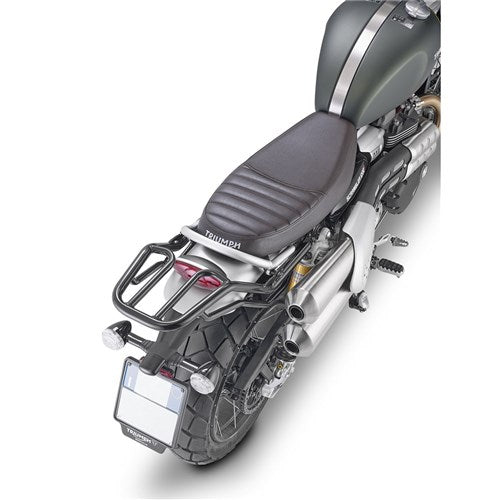 GIVI SPECIFIC REAR RACK - TRIUMPH SCRAMBLER 1200 19- (NEEDS PLATE)