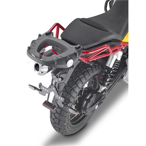 GIVI SPECIFIC REAR RACK - MOTO GUZZI V85 TT 19- (NEEDS PLATE)