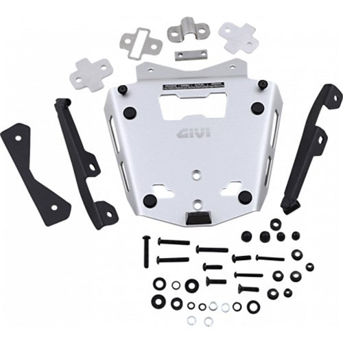 GIVI SPECIFIC MONOKEY ALUMINIUM REAR RACK - BMW F850GS ADVENTURE 19- (PLATE INCLUDED)