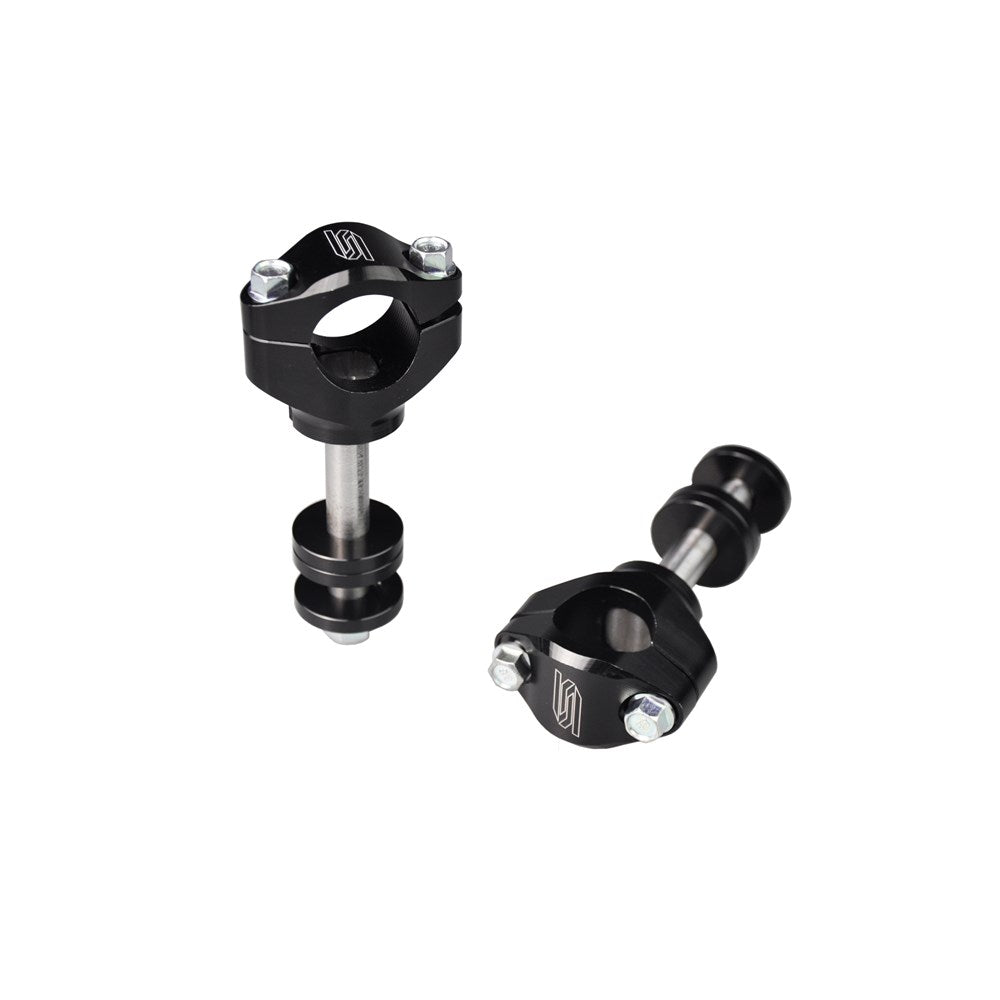 SCAR BAR MOUNT TAPERED (1 1/8) 28.6 H/B DIM SUIT OEM TRIPLE CLAMPS HON / YAM /FAN 30-35-40-45MM RISER