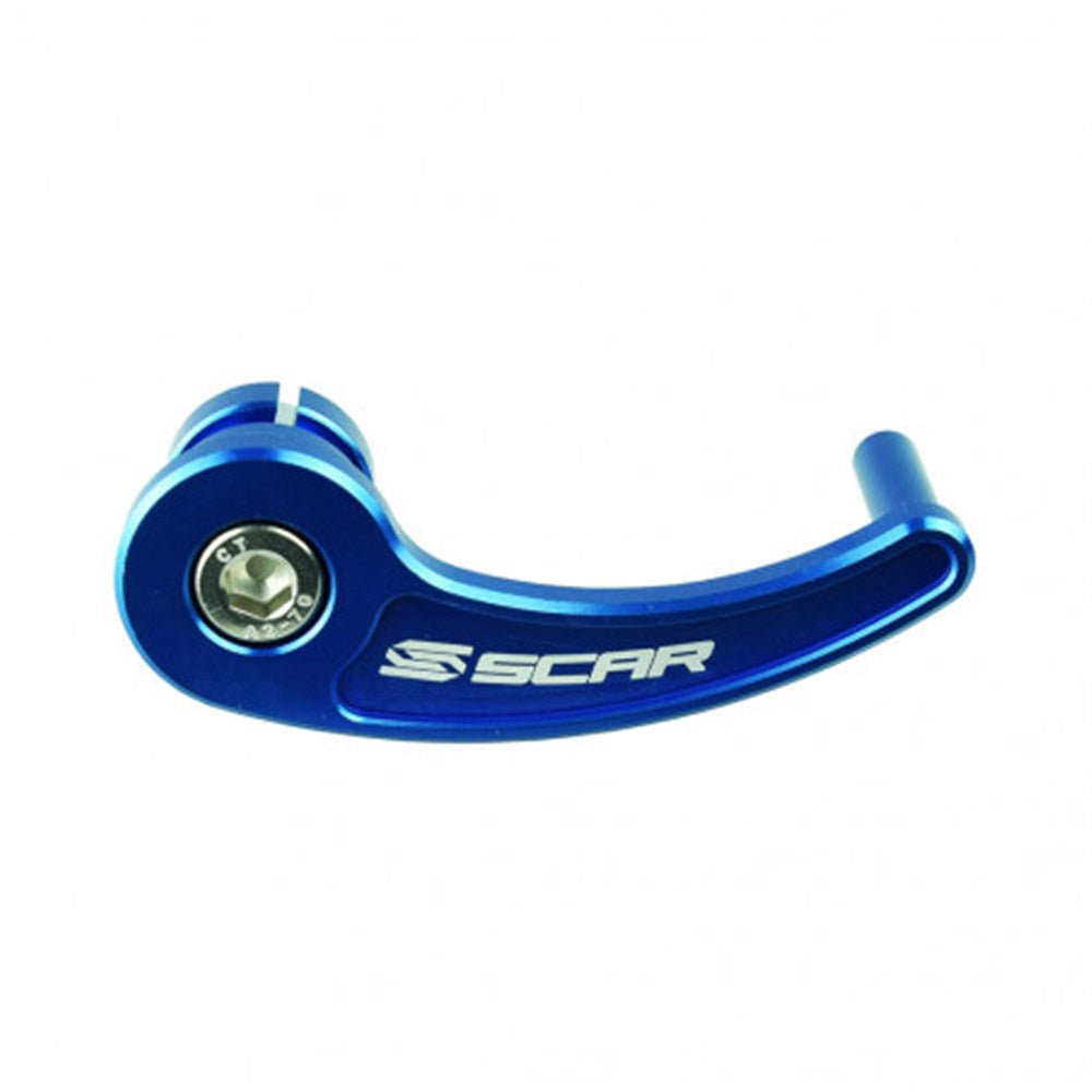 SCAR REAR AXLE PULL AND AXLE BLOCKS SHERCO BLU