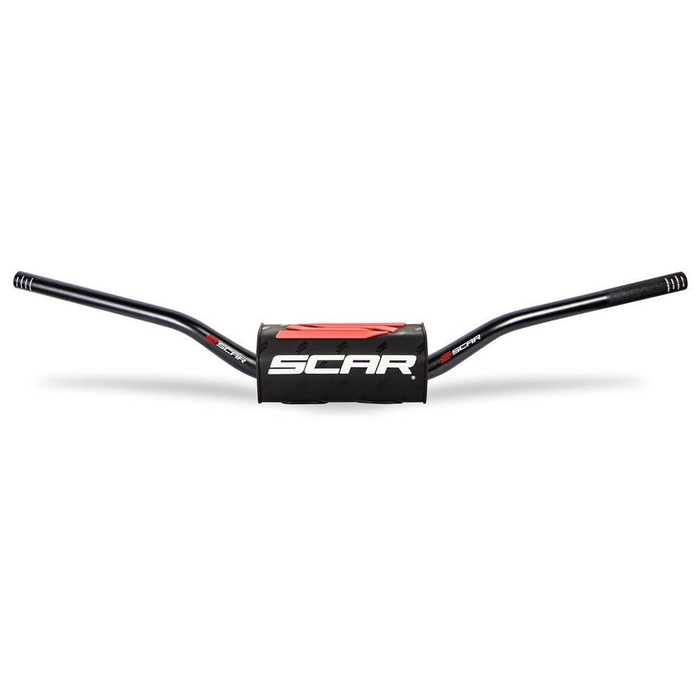 SCAR O2 H/BAR TAPERED KTM 85SX BAR BLK / PAD BLK