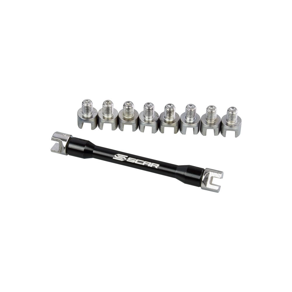 SCAR SPOKE WRENCH KIT 7 PCS