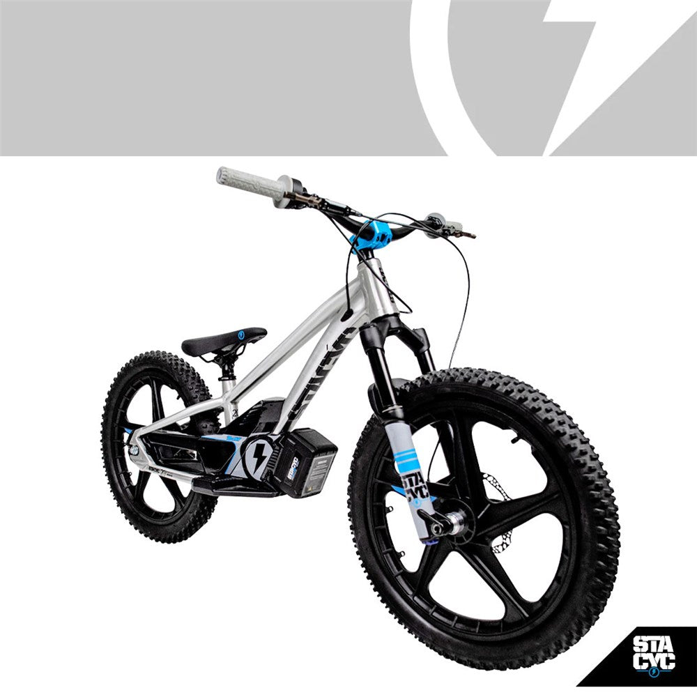 STACYC E-BALANCE BIKE (20e) 36V - BRUSHLESS TEAM EDITION (SILVER)