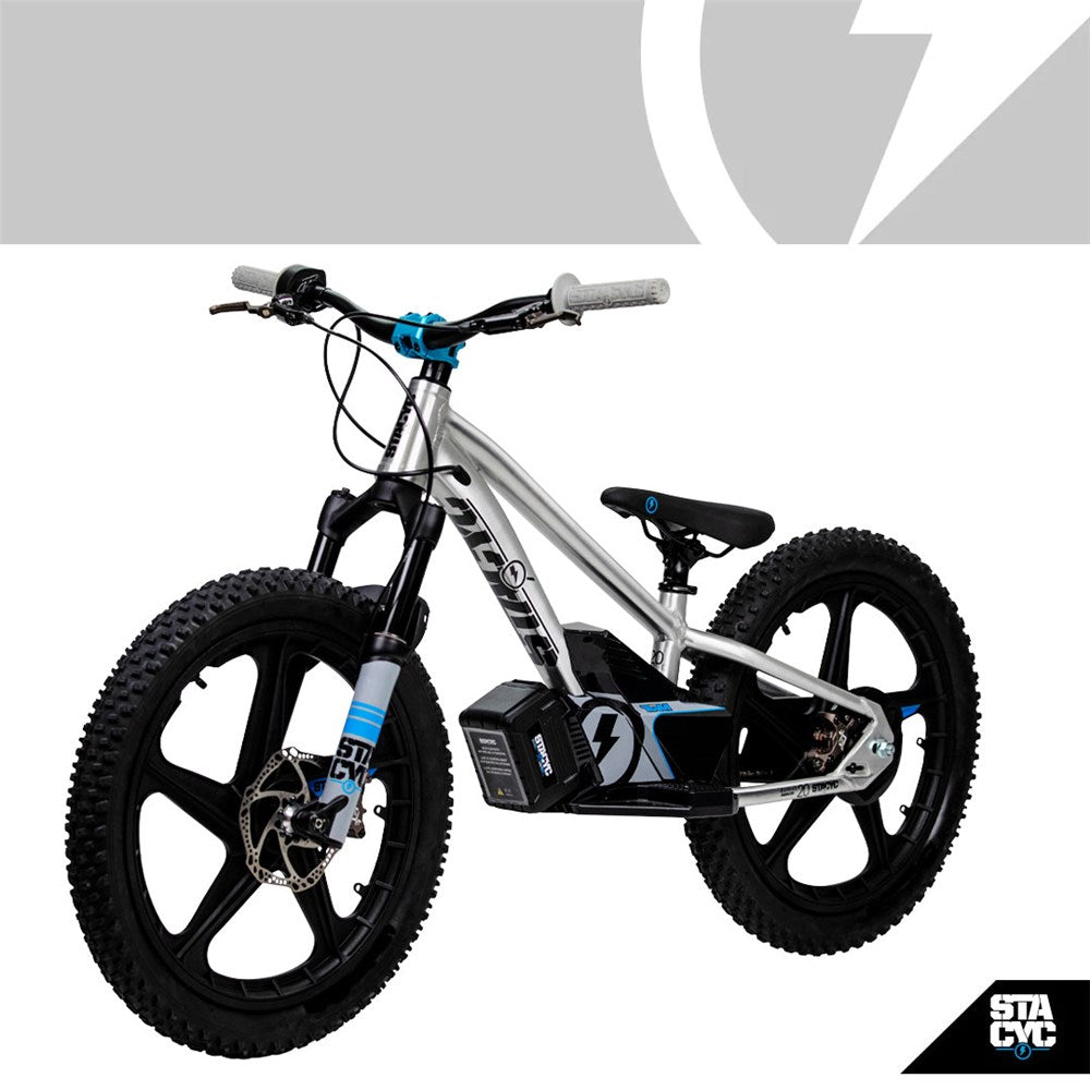 STACYC E-BALANCE BIKE (20e) 36V - BRUSHLESS TEAM EDITION (SILVER)
