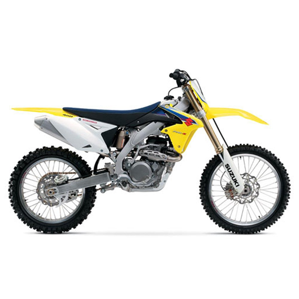 #UFO SUZUKI RMZ250 10-18 PLASTICS KIT (WHT)