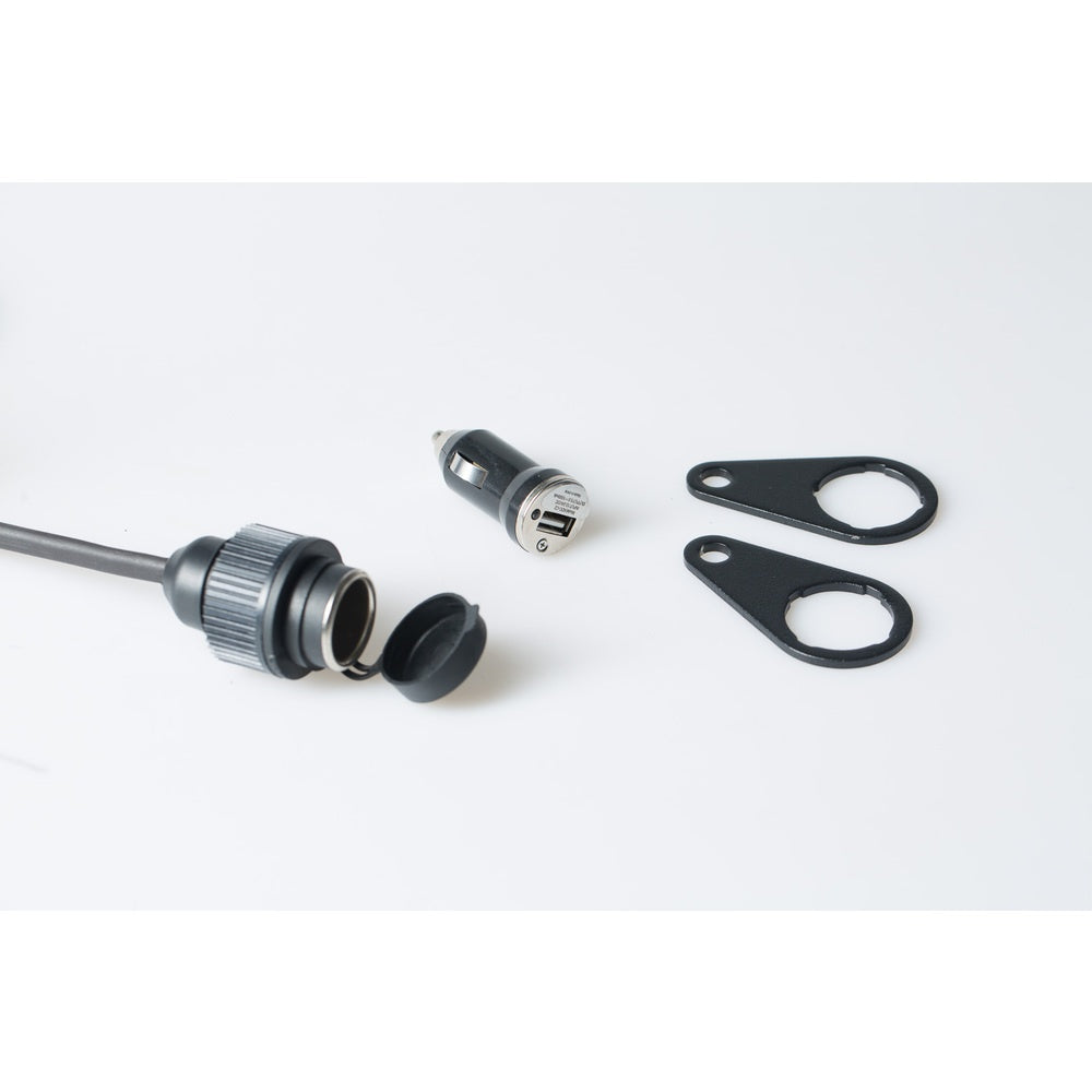 Universal Electric Kit. Cigar lighter socket. USB power port. Mounting kit (EMA.00.107.20001/B)