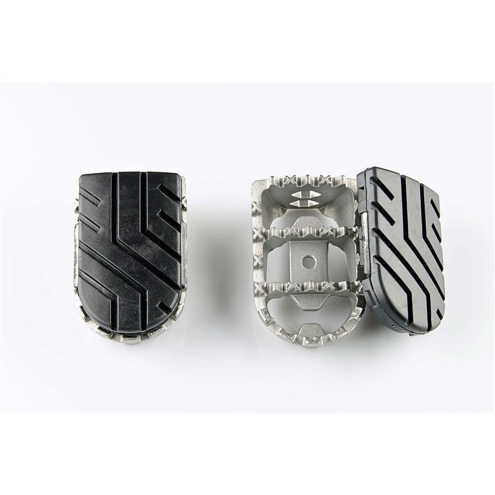 ION footrests. Stainless steel. In pairs. (FRS.00.011.10000/S)
