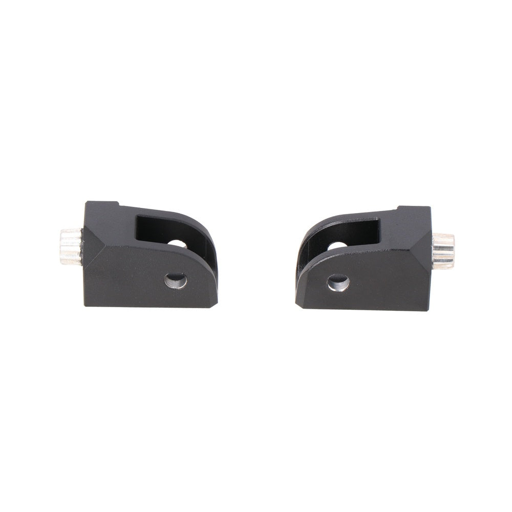 Mounting kit for EVO footrest.Black. Triumph Tiger 800/ 900/ 1200, Scram 1200.(FRS.11.112.80103/B)