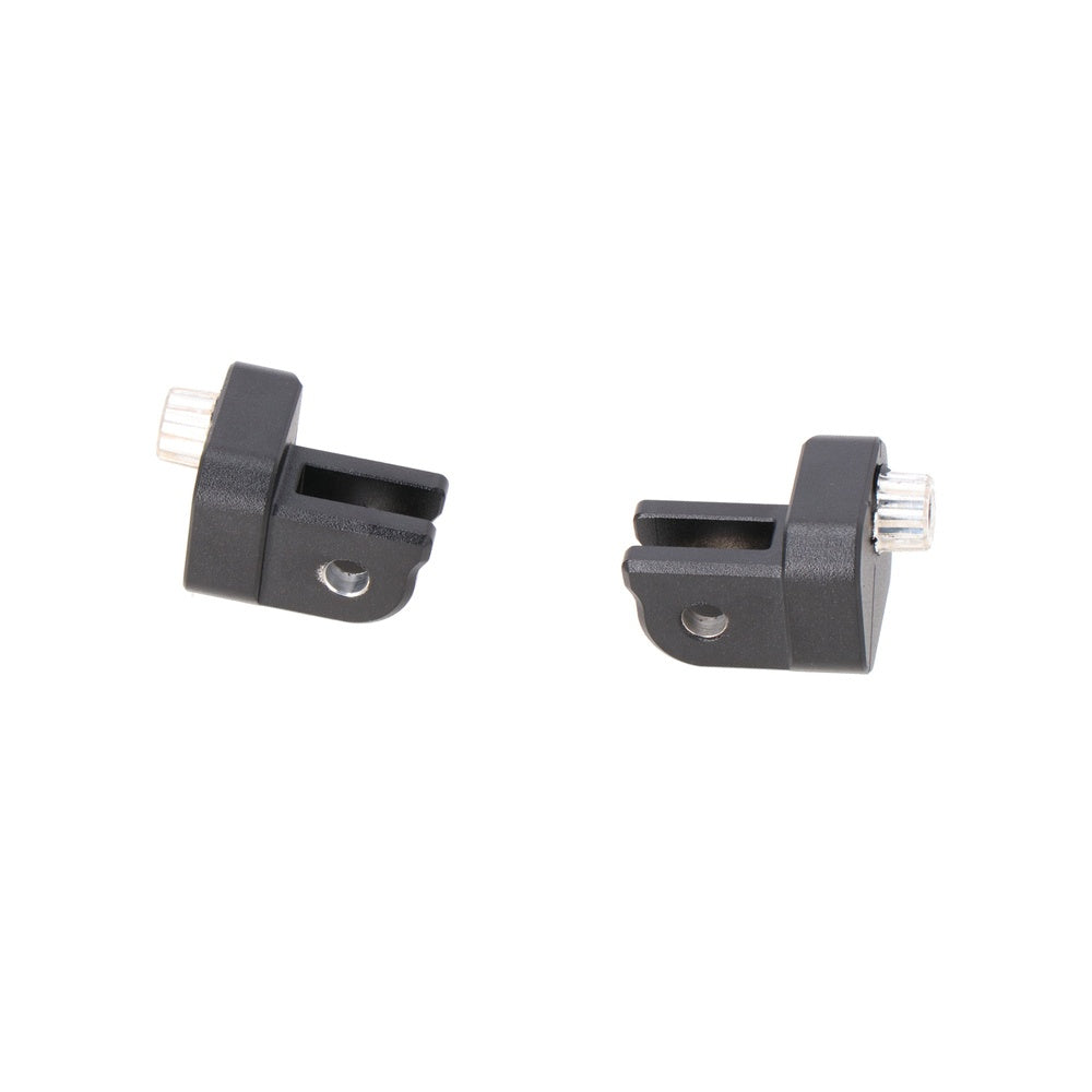 Mounting kit for EVO footrest.Black. Triumph Tiger 660 (21-).(FRS.11.112.80500/B)