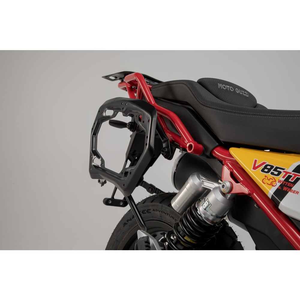 PRO side carrier. Black. Moto Guzzi V85 TT (19-). (KFT.17.925.30000/B)