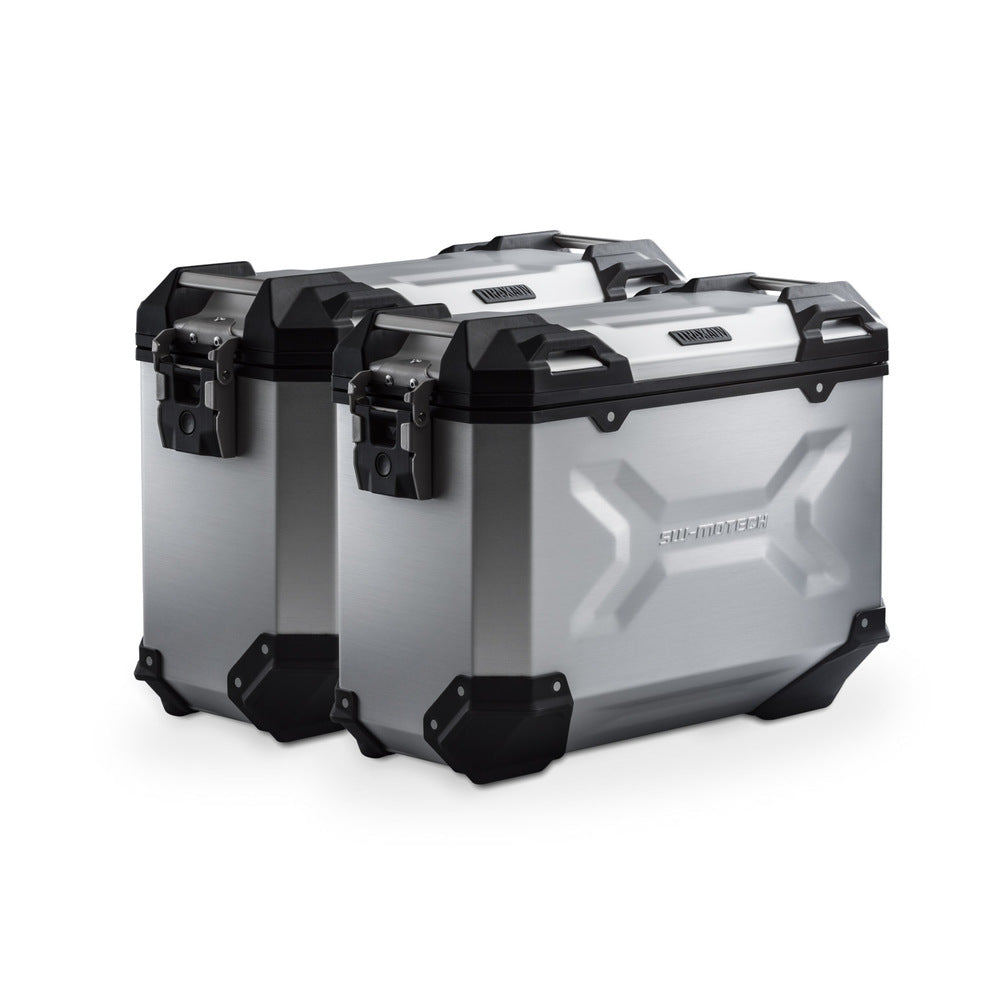 TRAX ADV aluminium case system. Silver. 37/37L. Royal Enfield Himalayan 450 (23-). (KFT.41.620.70000/S)