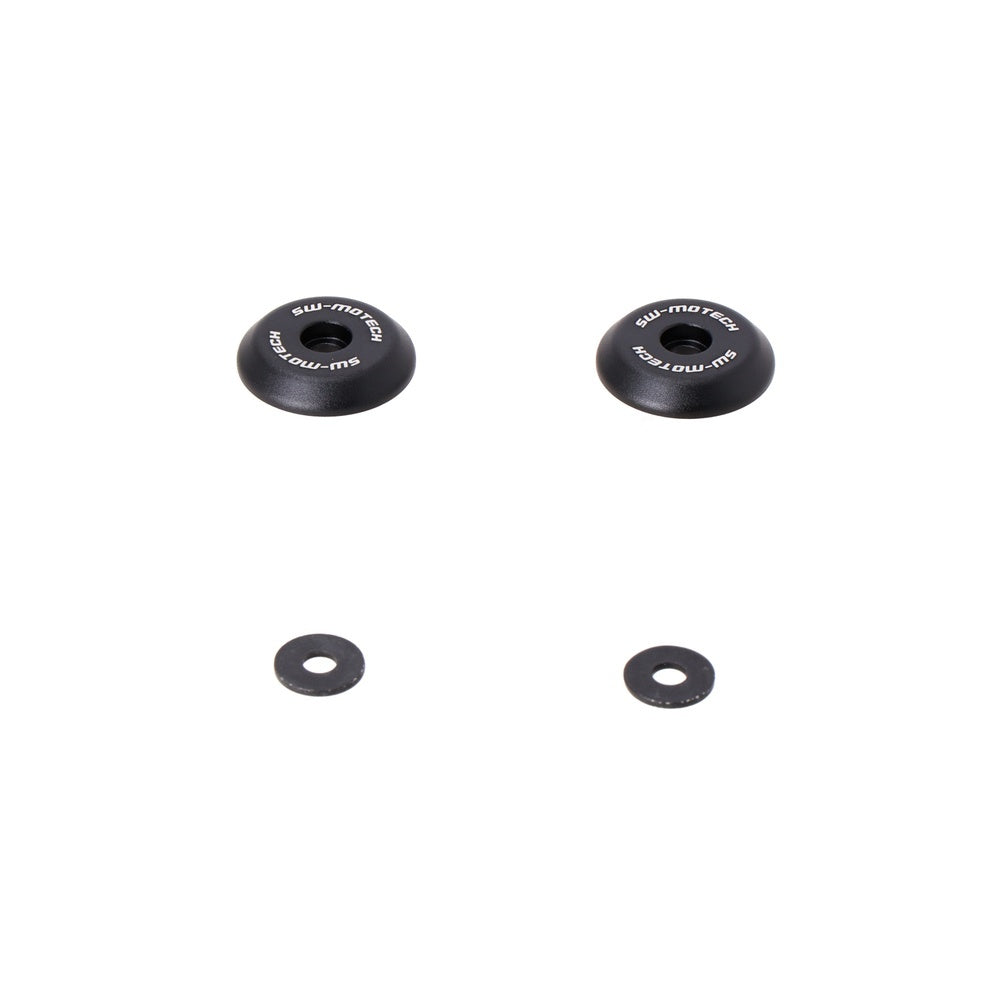 Mounting kit for handlebar end mirrors. Black. Ducati Diavel V4 (23-). (MIR.22.796.80000/B)