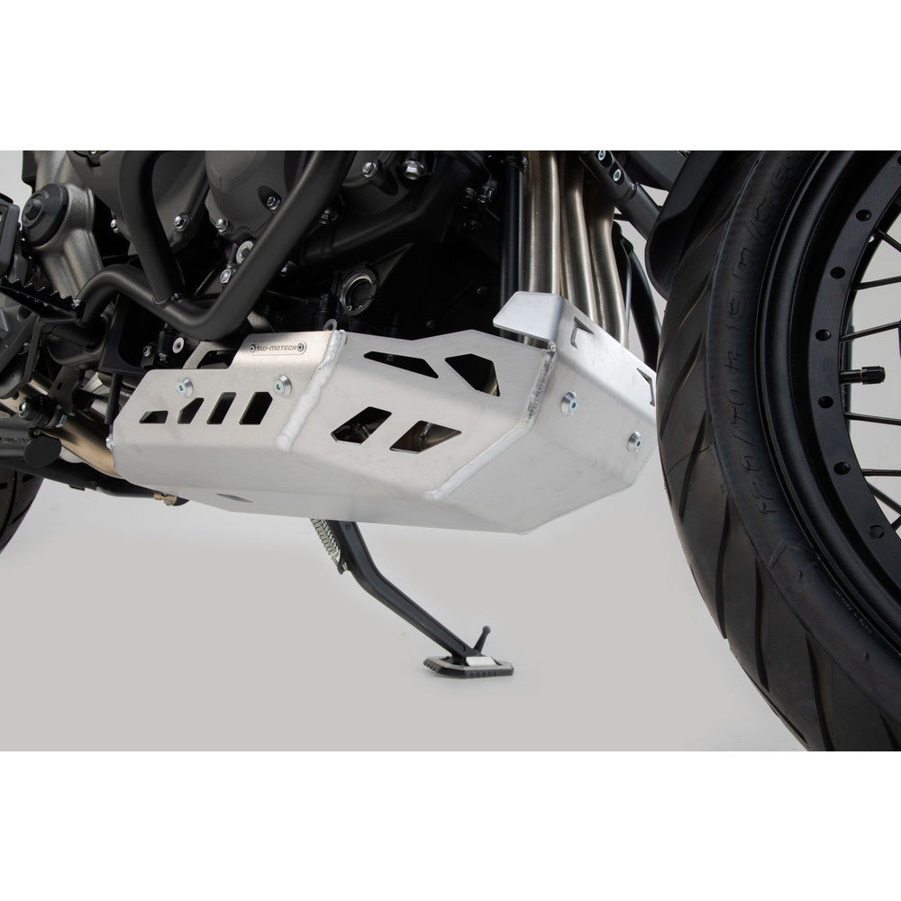Engine guard.Silver. Triumph Tiger 1200 / Explorer (11-).(MSS.11.484.10001/S)