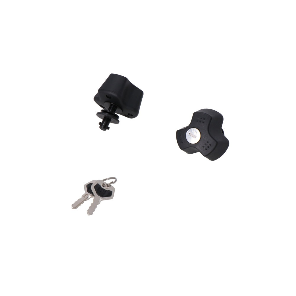 Anti-theft protection for EVO carrier.QUICK-LOCK function. 2 matching locks, 2 keys.(QLS.00.046.10101/B)