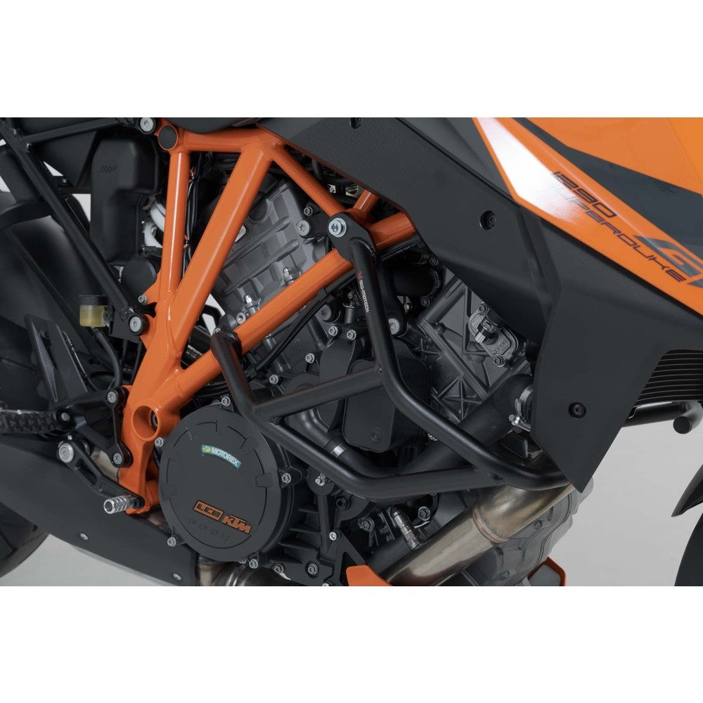 Crash bar. Black. KTM 1290 Super Duke R / GT. (SBL.04.430.10000/B)