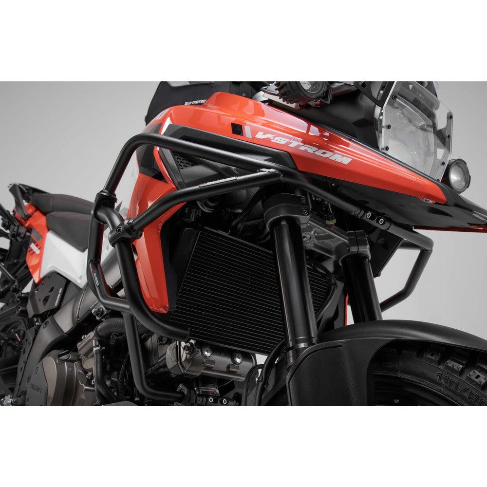 Upper crash bar.Black. Suzuki V-Strom 1050 (19-).(SBL.05.936.10100/B)