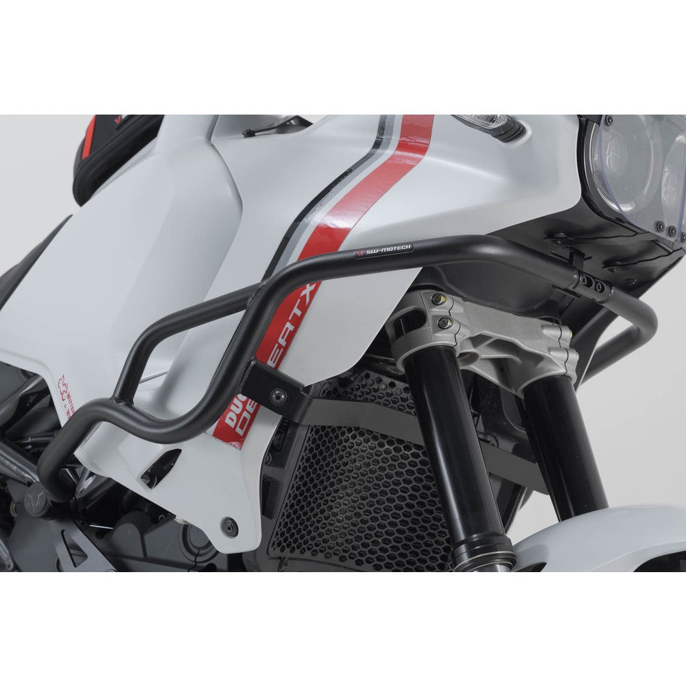 Crash bar. Black. Ducati DesertX (22-) / Rally (23-). (SBL.22.995.10003/B) Superseded from SW-SBL2299510002-B