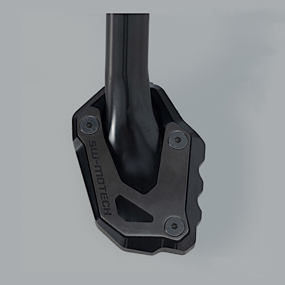 Extension for side stand foot. Black/silver. Suzuki models. (STS.05.440.10001)