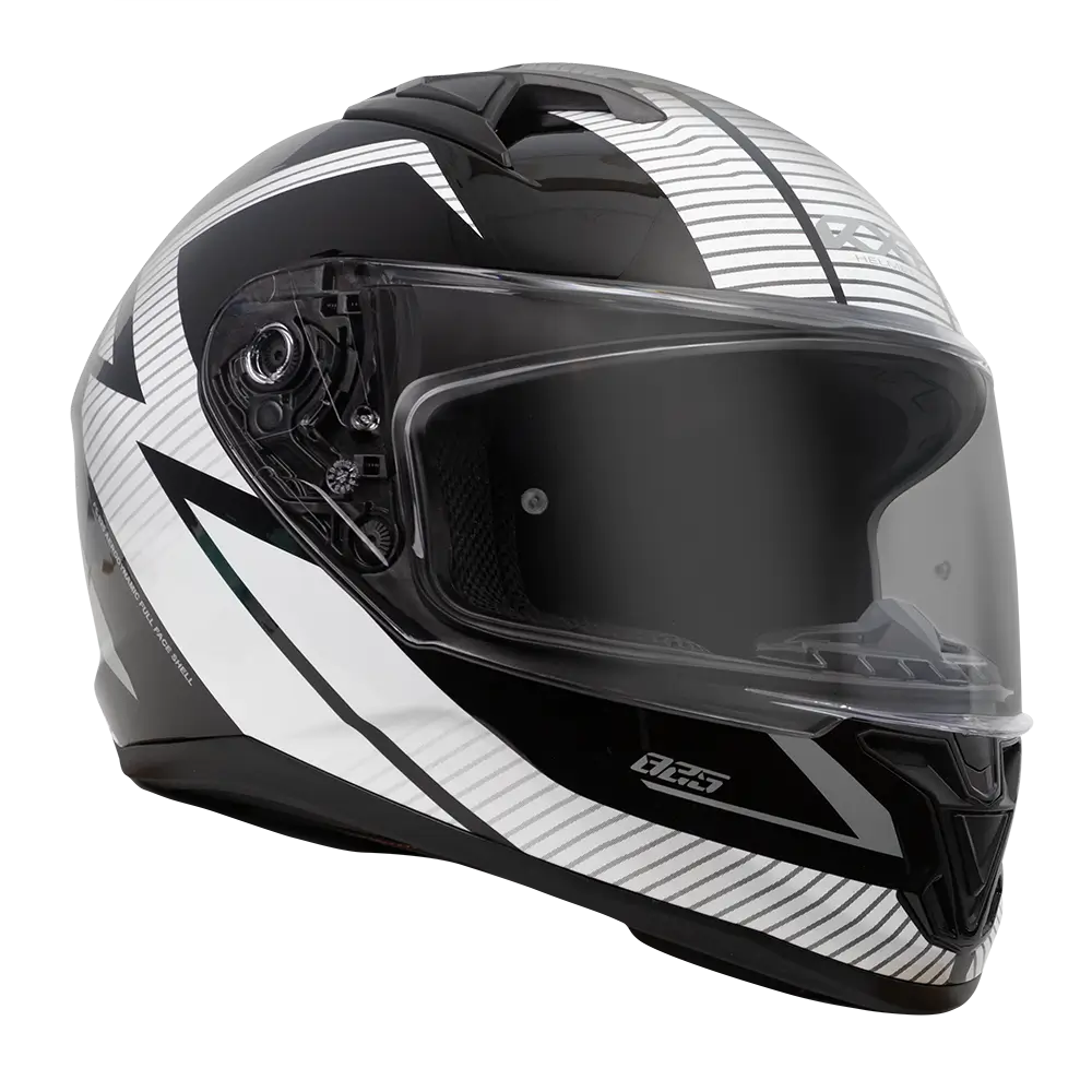 SUZUKA GLOSS BLACK/WHITE/GREY