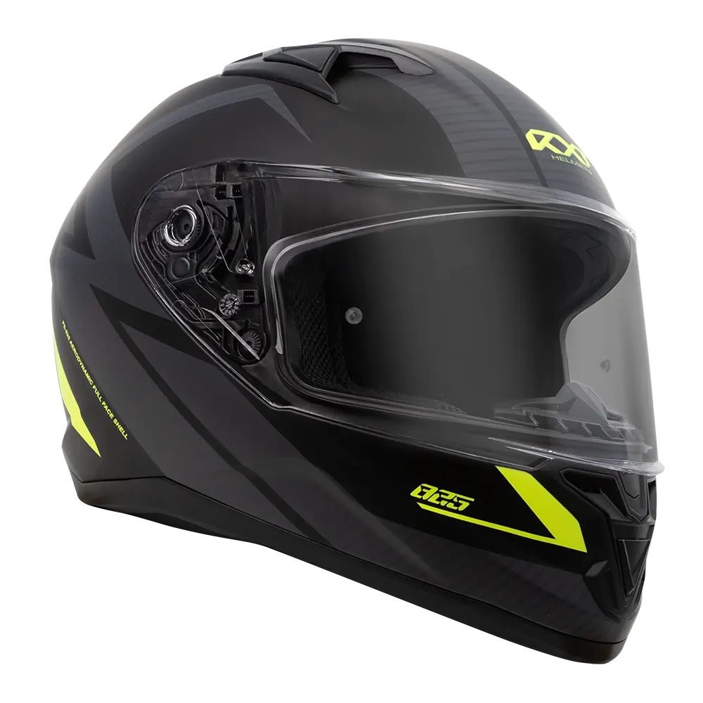 SUZUKA MATT BLACK/GREY/FLURO