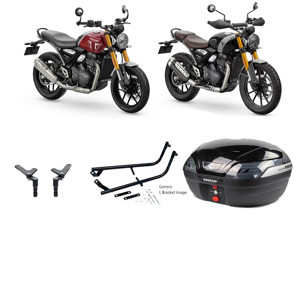 S48 Astra Black Topbox Kit 400 SCRAMBLER X & SPEED 24-25 - T055S48BPBLK