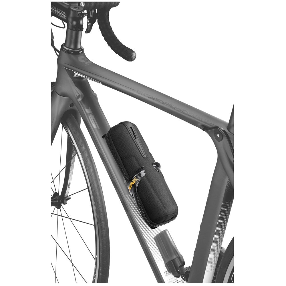 TOPEAK CAGEPACK XL BLACK W/GREY STRAP