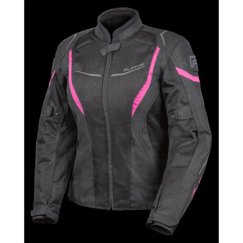 RJAYS SWIFT III JKT LADIES BLK/PNK (06)