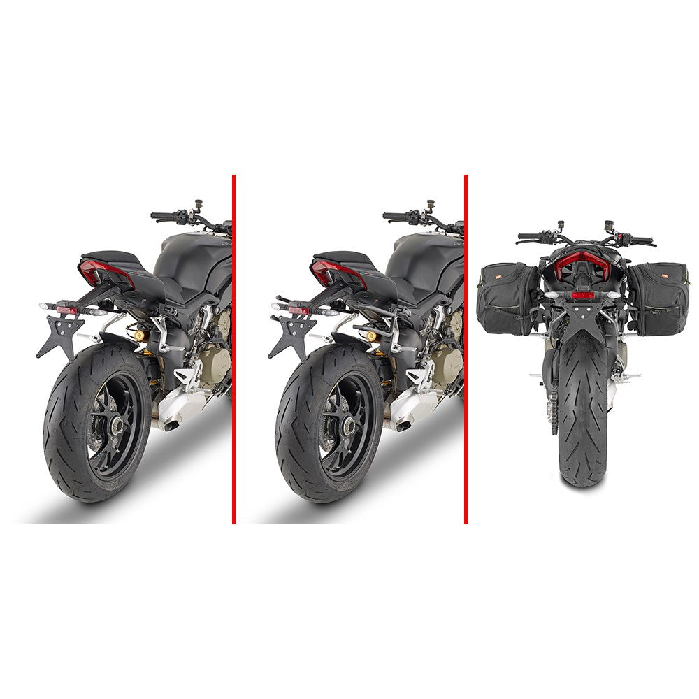 GIVI REMOVE-X SPECIFIC HOLDER FOR SOFT SIDE BAGS - DUCATI STREETFIGHTER V4 1100 20-