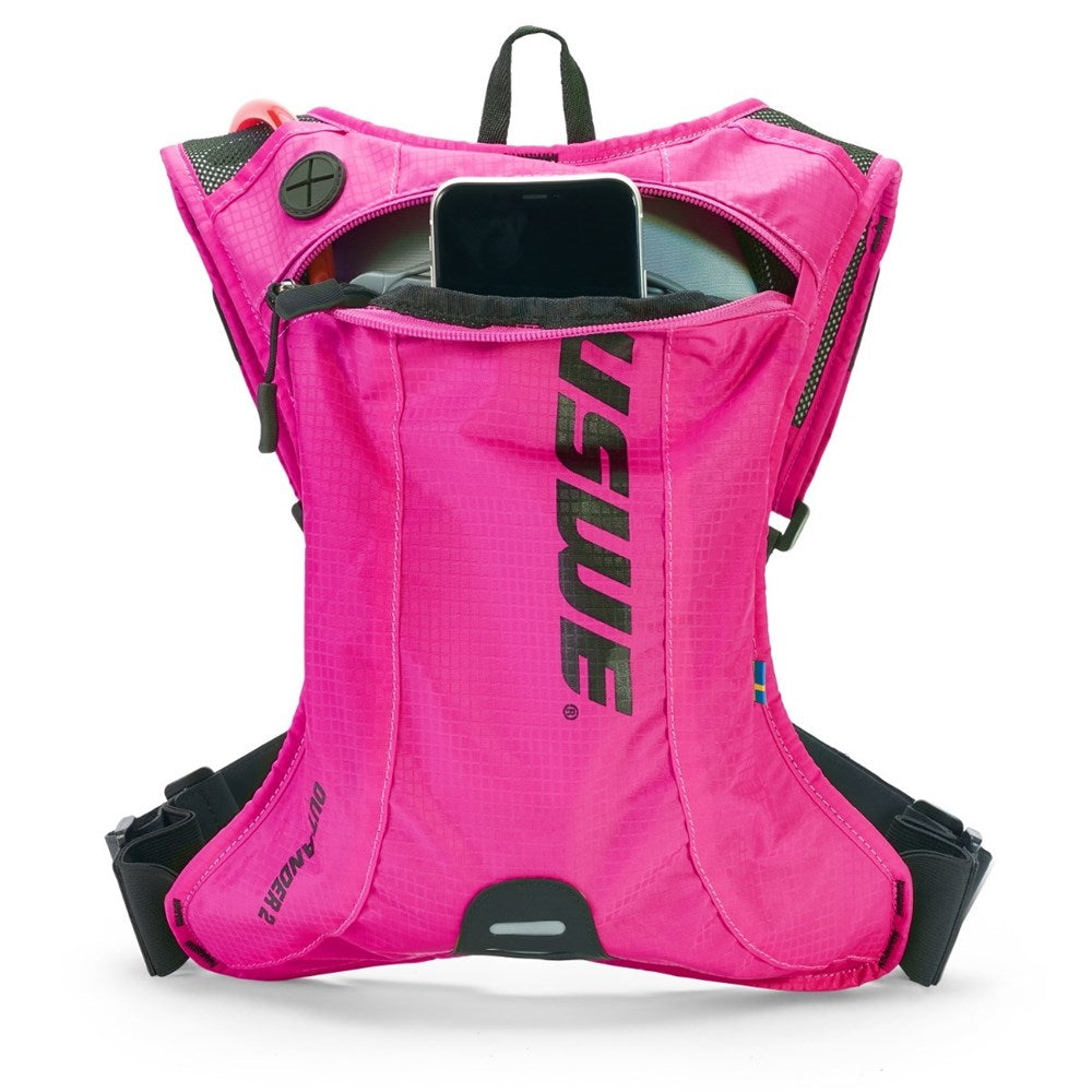 USWE OUTLANDER 2L HYDRATION PACK RACE PNK