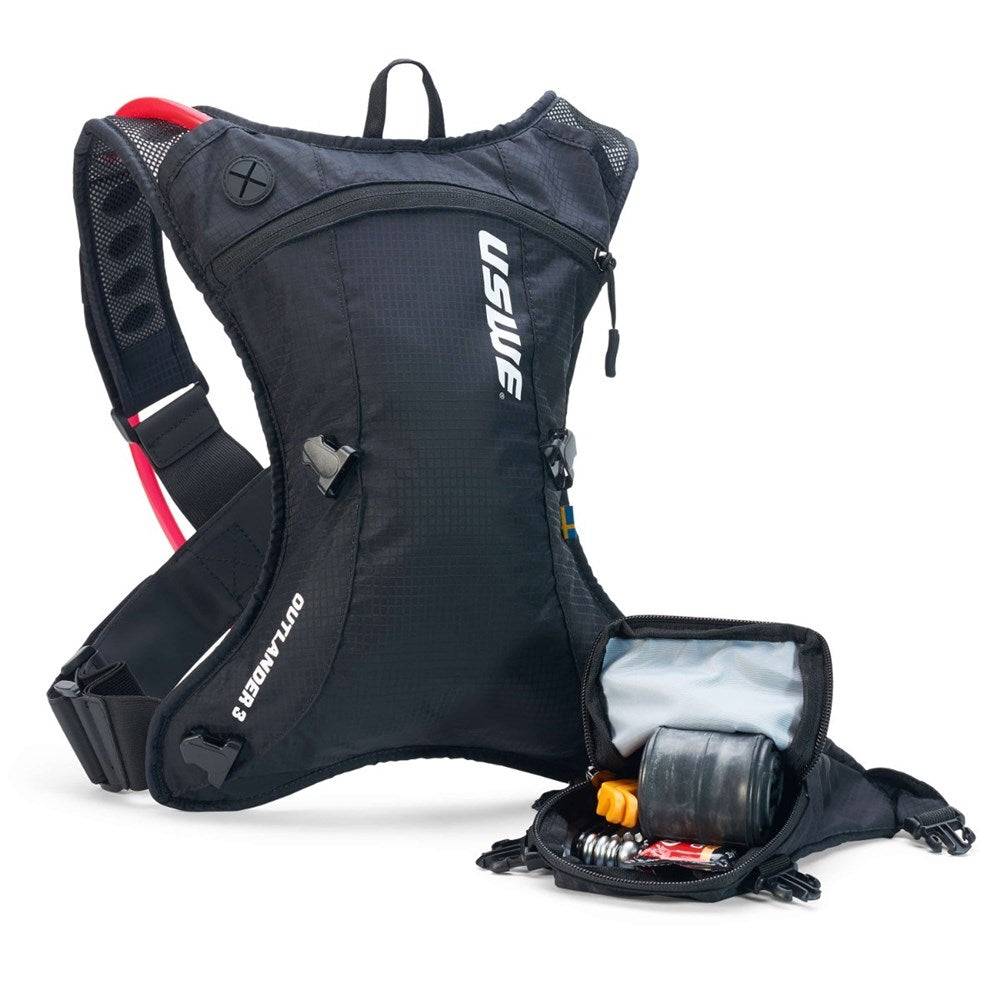 USWE OUTLANDER 3L HYDRATION PACK CARBON BLK