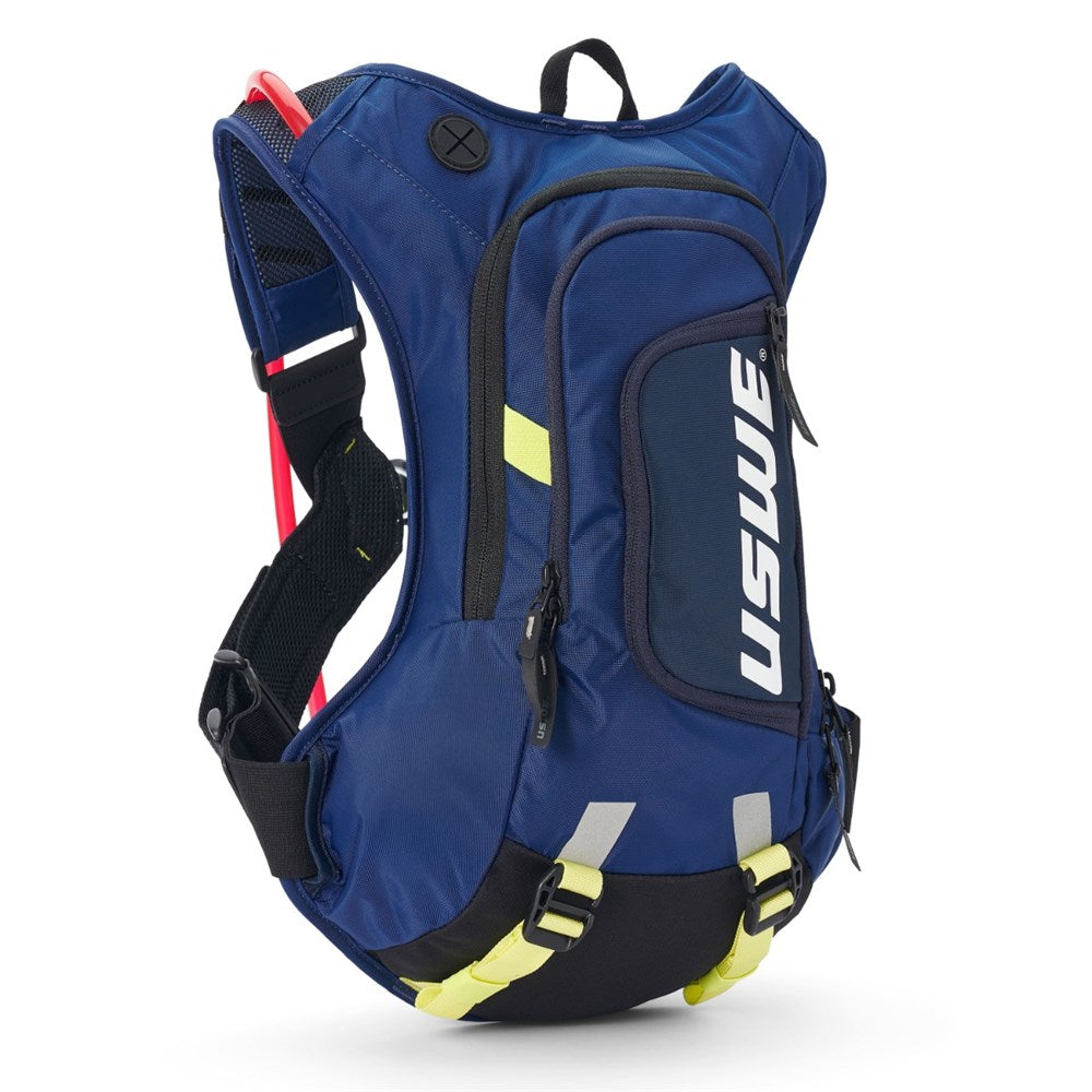 USWE RAW 12L DIRT BIKING HYDRATION PACK FACTORY BLU