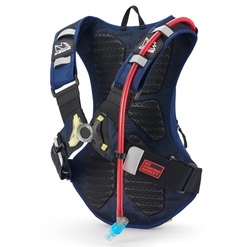 USWE RAW 12L DIRT BIKING HYDRATION PACK FACTORY BLU