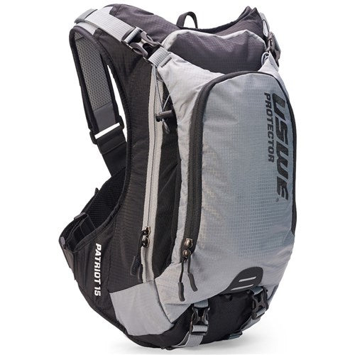 USWE PATRIOT 15L MTB PROTECTOR PACK GRY/BLK