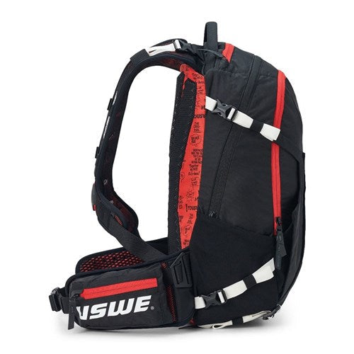 USWE FLOW 25L MTB PROTECTOR PACK BLK/USWE RED