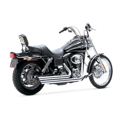 V&H BIGSHOT STAGGERED PCX CHROME SOFTAIL 18-22 (EXCL FXDR/FXBR/FLFB) (WAS V17941)