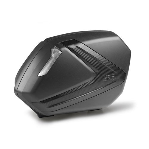 GIVI SIDE CASES (PAIR) 37L EACH TECH BLACK/CLEAR/CARBON (FOR USE ONLY WITH PLX/PLXR FRAMES)
