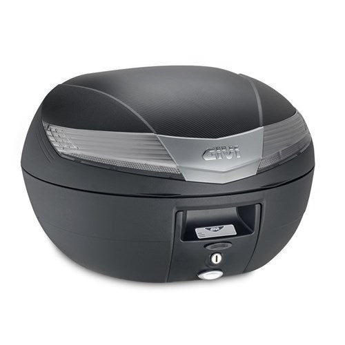 GIVI MONOKEY TOPCASE 40L TECH BLACK/CLEAR