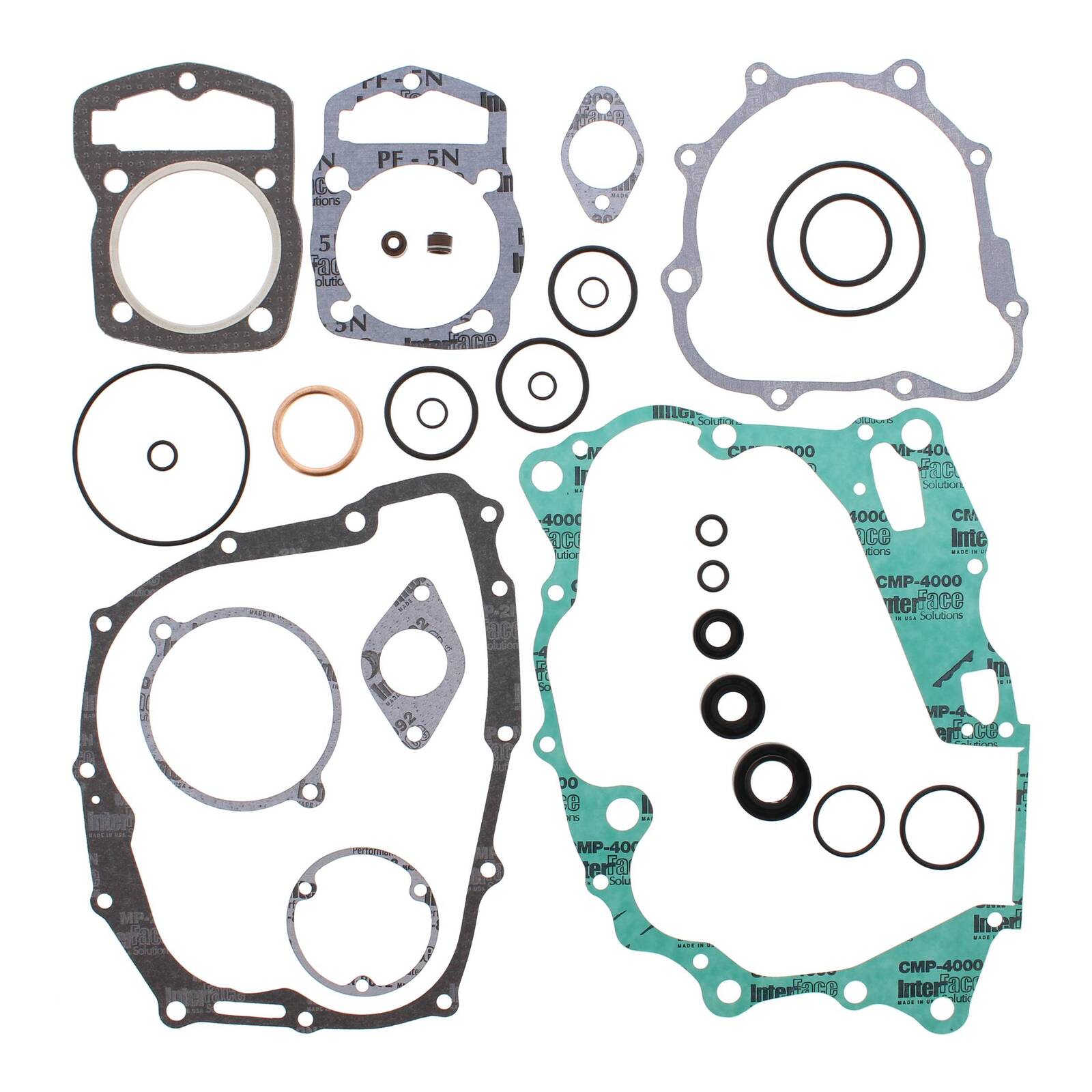 Vertex Complete Gasket Set with Oil Seals Honda)