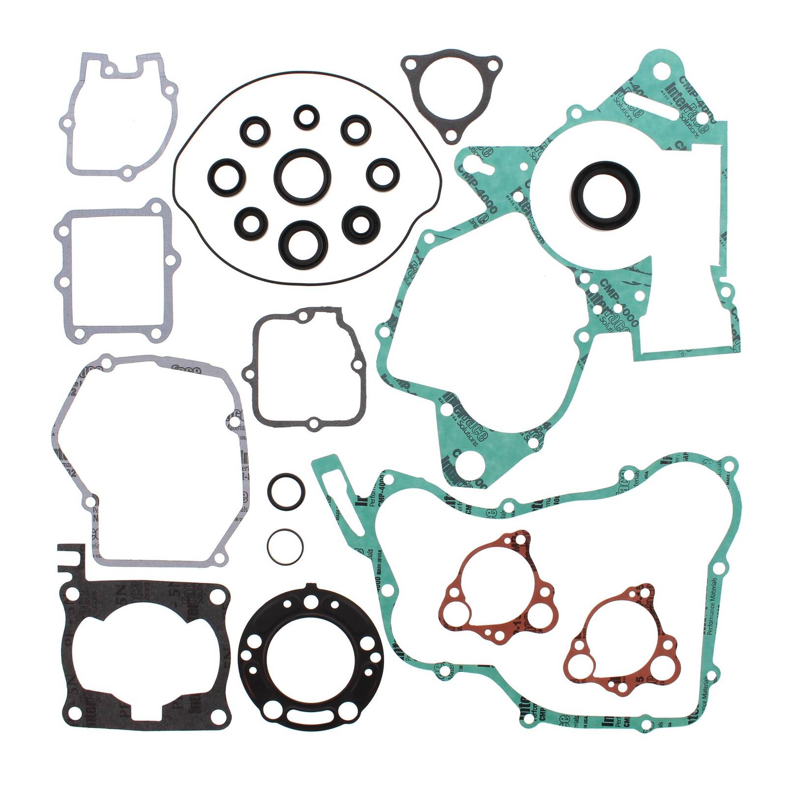 Vertex Complete Gasket Set with Oil Seals (811243)