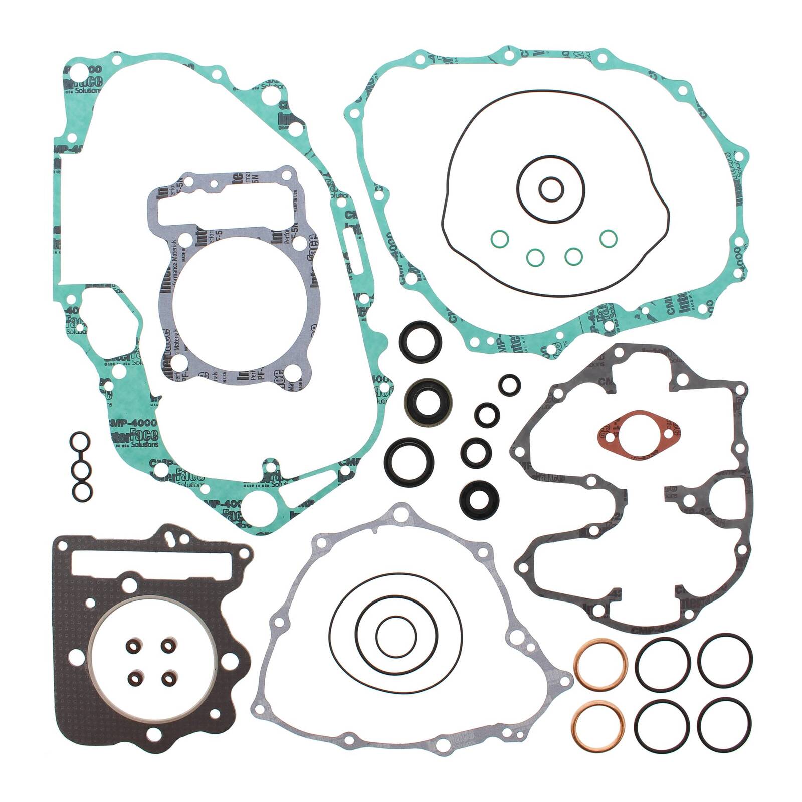 Vertex Complete Gasket Set with Oil Seals (811266)