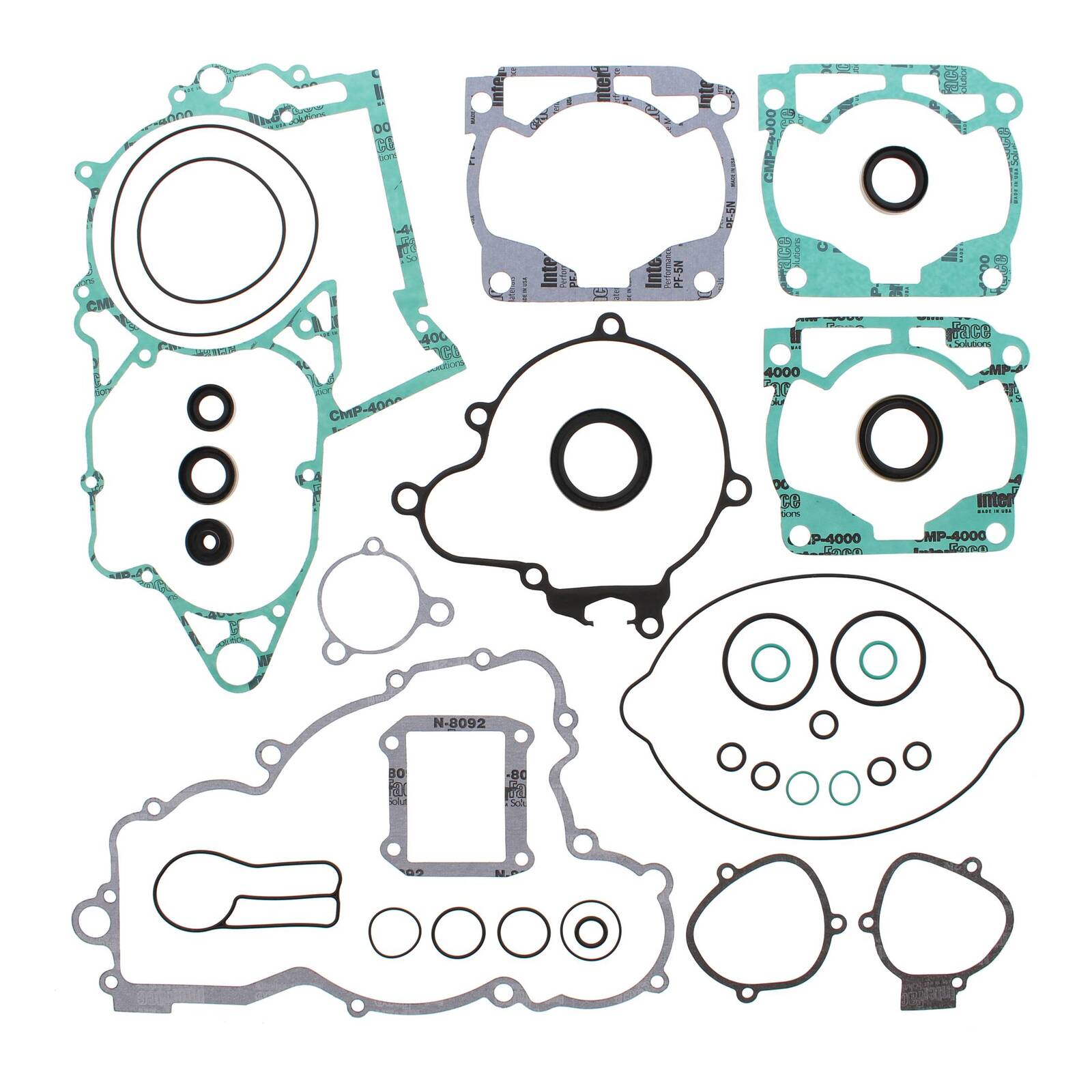 Vertex Complete Gasket Set with Oil Seals (811334)
