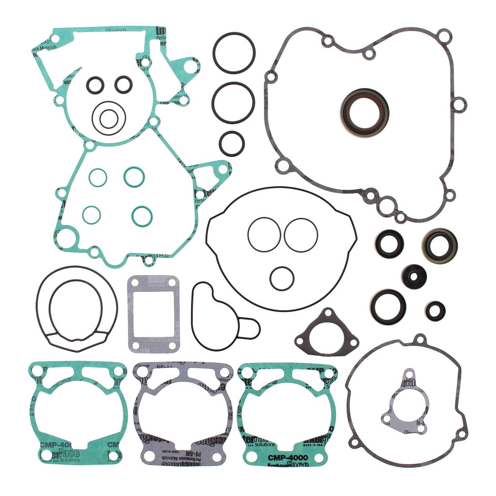 Vertex Complete Gasket Set with Oil Seals (811338)