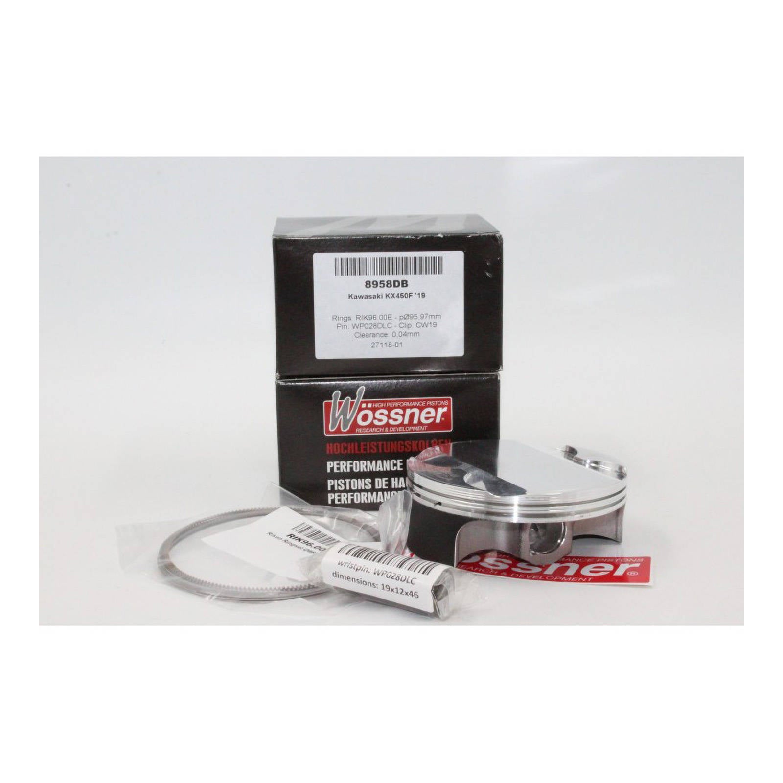 Wossner Piston Kawasaki KX450F 19-20
