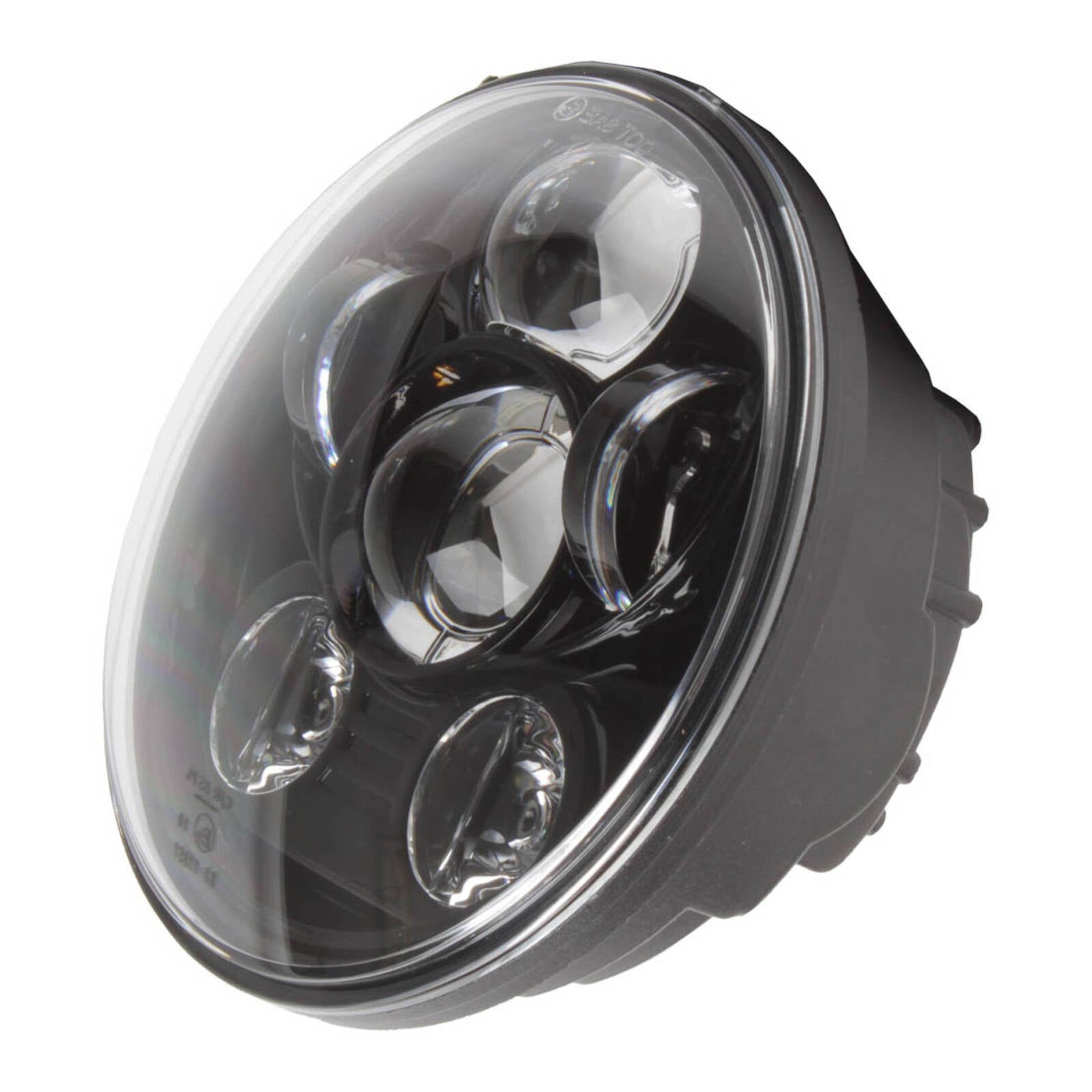 Whites LED Headlight Insert 5 3/4 with H4 Plug , E-mark