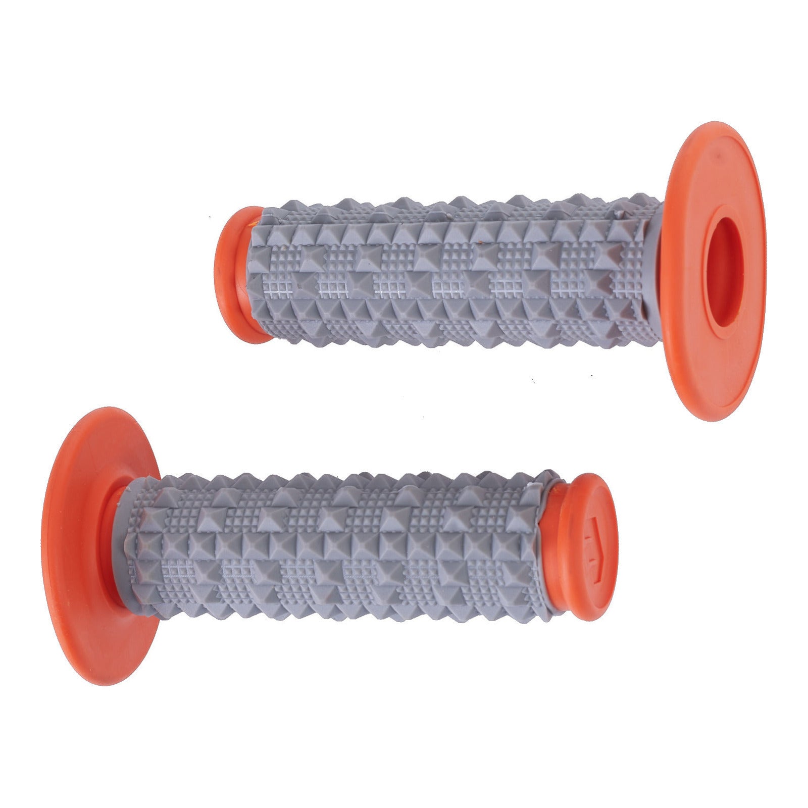 Whites MX Large Diamond Grip - Grey / Orange