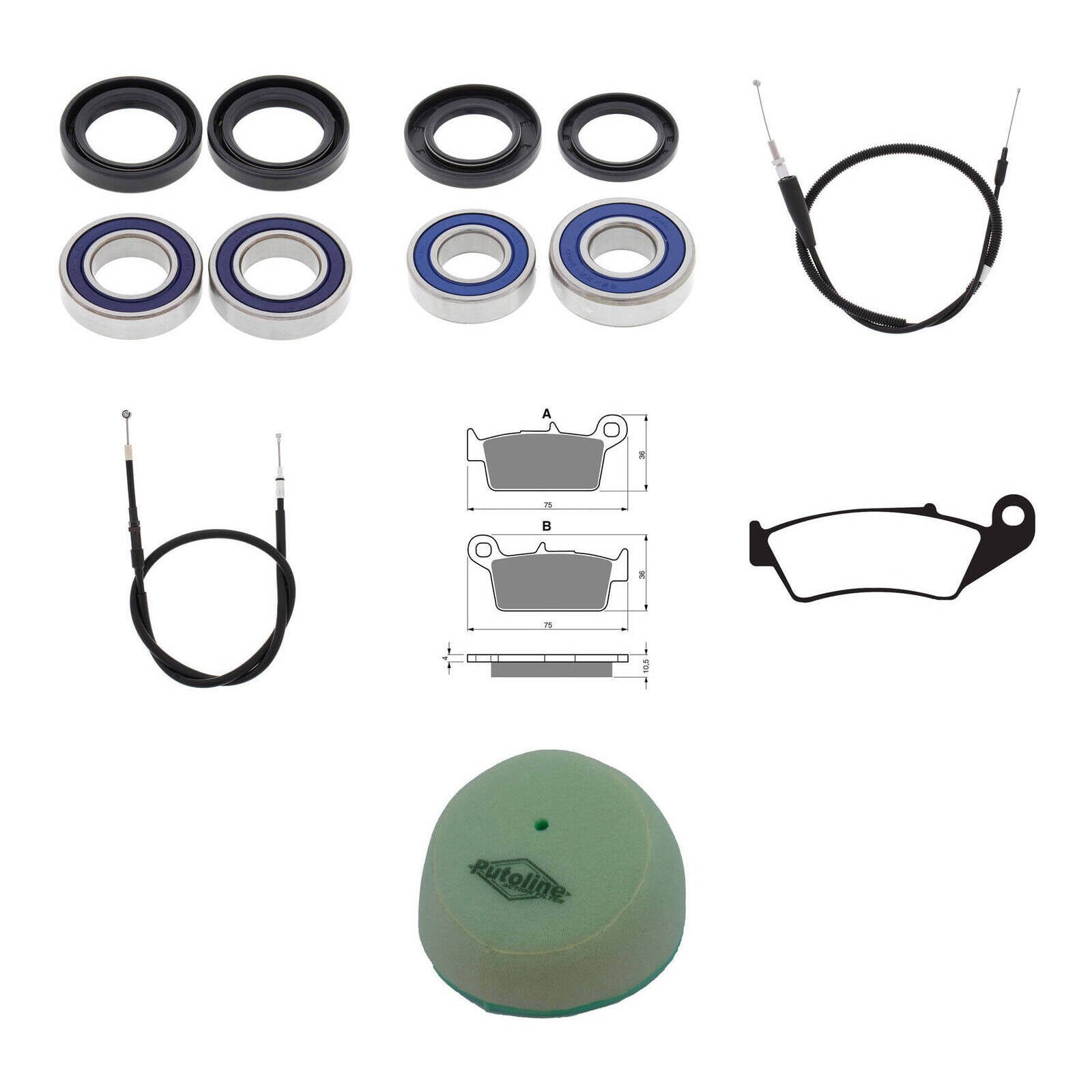 Offroad Refurb Kit - Yamaha YZ250 '02